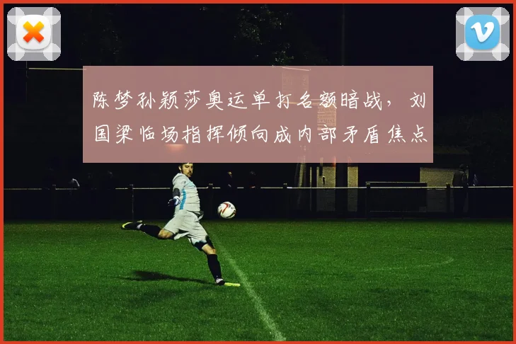陈梦孙颖莎奥运单打名额暗战，刘国梁临场指挥倾向成内部矛盾焦点